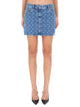 Marine Serre Denim Miniskirt