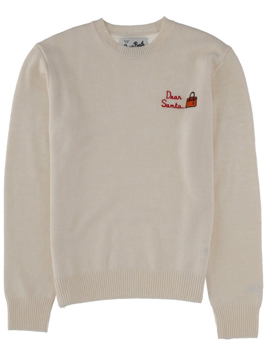 Mc2 Saint Barth "New Queen" Jersey With Embroidery