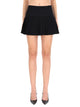 Marine Serre Wool Miniskirt