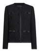Dolce & Gabbana Double Crepe Single-Breasted Jacket