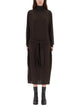 Lemaire "Trompe L'oeil" Midi Dress