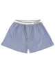 Sporty&Rich Striped Logo Shorts