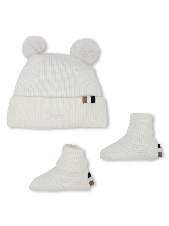 Boss Hat Set With Slippers