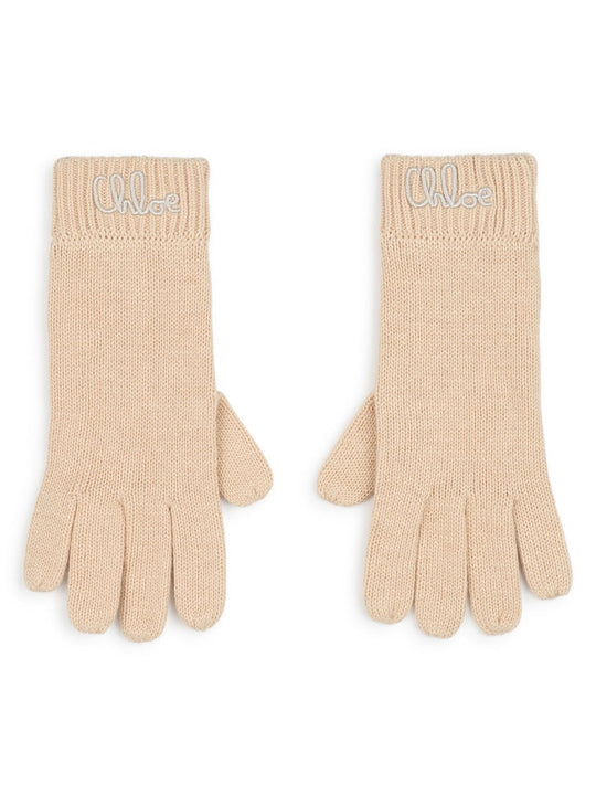Chloé Gloves With Logo