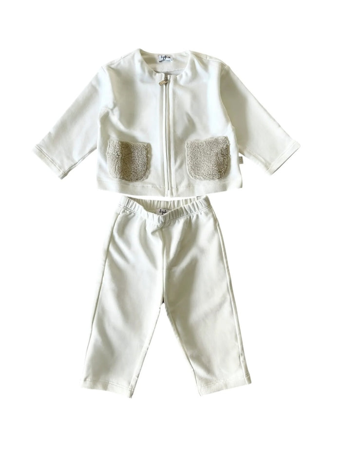 Il Gufo Pants Set With Sweatshirt