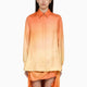Zimmermann Two-Tone Silk Tranquillity Shirt
