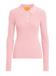 Guest In Residence Long Sleeve "Shrunken" Polo Shirt