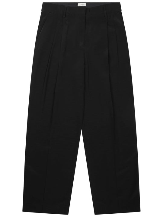 Toteme Straight Pants With Pleats