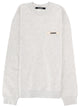 Jacquemus Felpa Con Logo In Gros-Grain