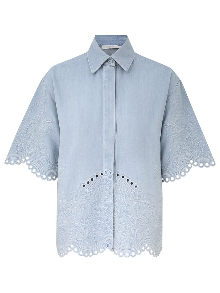 Zimmermann Denim Shirt "Daylight"