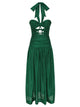 Zimmermann Midi Dress With Knots "Daylight"