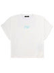 Balmain Cropped T-Shirt With Logo