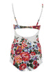 Dolce & Gabbana Floral Print One Piece Swimsuit