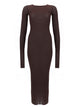 Rick Owens Long-Sleeved Midi Dress