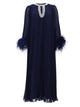 Self-Portrait Chiffon Midi Dress