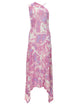 Versace Jeans Couture Abito Lungo Smanicato Con Stampa
