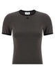 Courreges 'Signature Contrast' T-Shirt