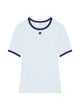 Courregès Light Blue Cotton T-Shirt