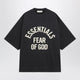 Fear Of God Essentials Campus 90S T-Shirt In Heavy Cotton, Faded Black