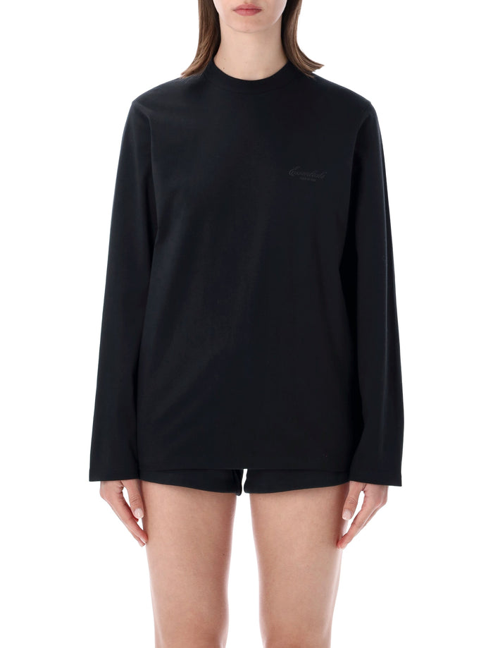 Fear Of God Essentials Essentials Fear Of God Black Classic Ls Tee