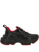 Christian Louboutin Black Leather Sneakers