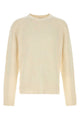 The Row Ivory Silk Laing Sweater
