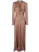 Jonathan Simkhai "Adelle" Long Sleeves Gown