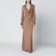 Jonathan Simkhai Adelle Satin Dress With Draping