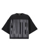Jean Paul Gaultier T-Shirt Cropped Con Logo