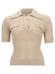Patou Embroidered Cotton Polo Shirt