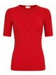 Versace T-Shirt In Lana A Coste Con Ricamo
