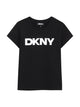Dkny T-Shirt Con Stampa Logo