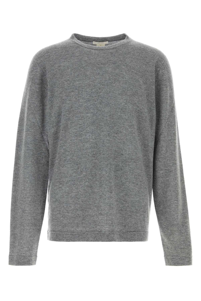 The Row Grey Cashmere Casas Sweater