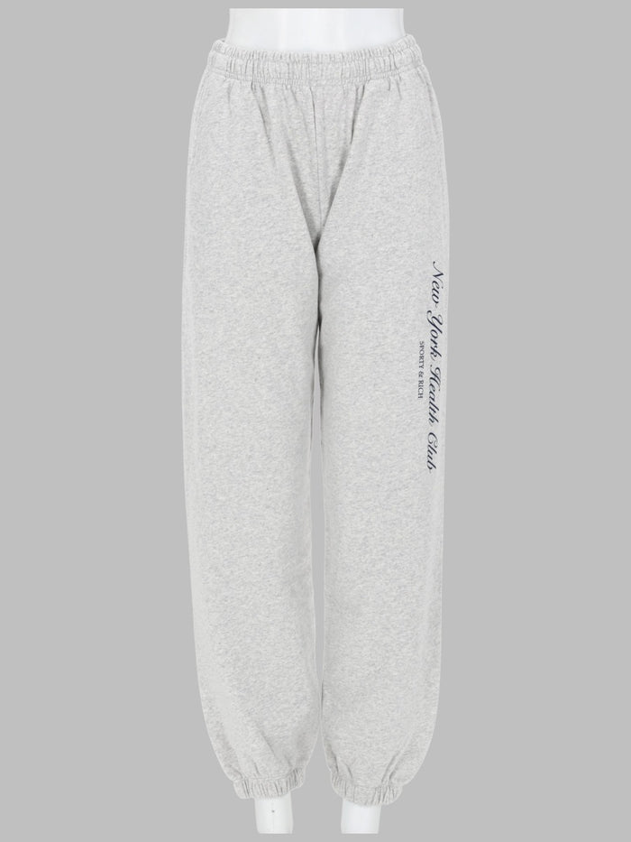 Sporty&Rich Pantalone Sportivo "Ny Health Club"