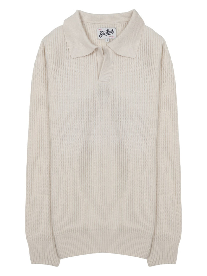 Mc2 Saint Barth Maglia Con Colletto A Polo