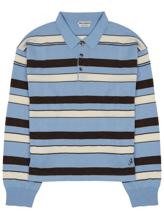 Jw Anderson Polo "Rugby" In Cotone