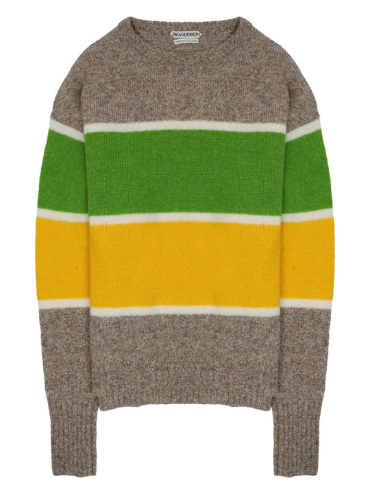 Jw Anderson Maglia In Lana A Righe