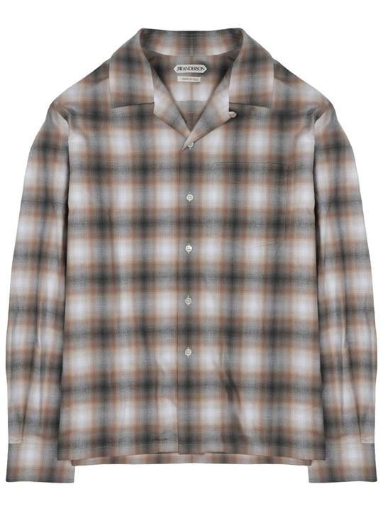 Jw Anderson Camicia Con Stampa Check