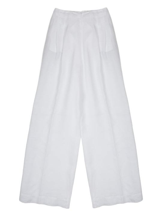 120% Lino Pantalone In Lino