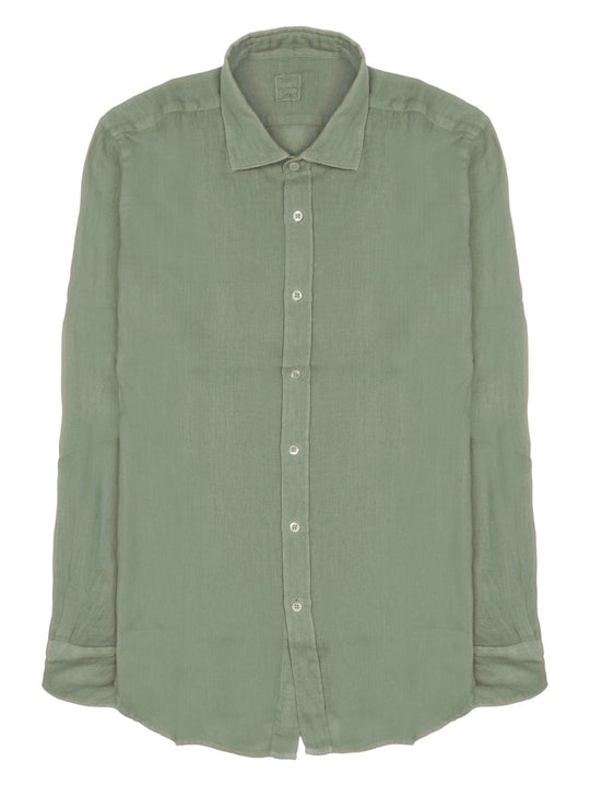 120% Lino Camicia In Lino