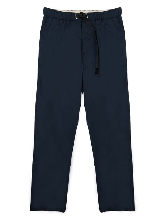 White Sand Pantalone In Cotone Con Cintura