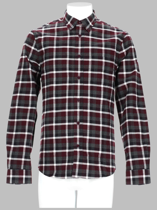 Acne Studios Camicia In Cotone A Quadri