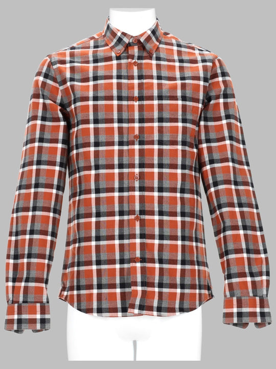 Acne Studios Camicia In Cotone A Quadri