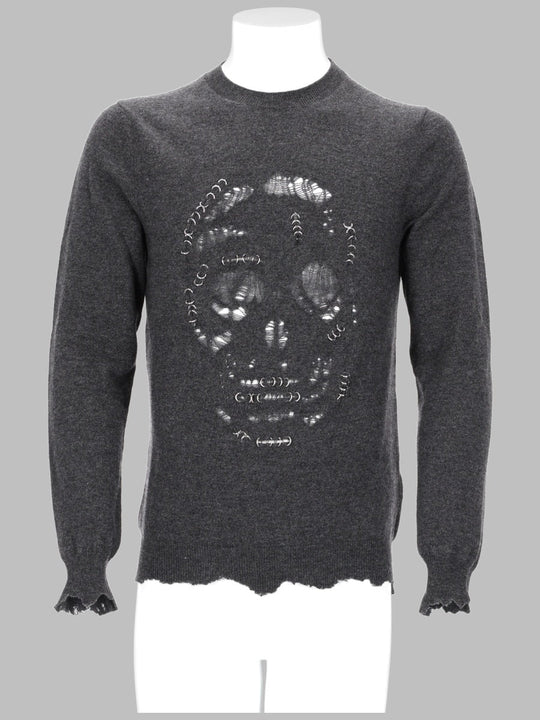 Alexander Mcqueen Maglia "Skull Punk Piercing"