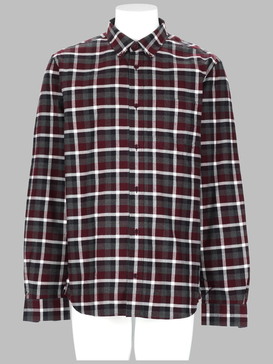 Acne Studios Camicia In Cotone A Quadri