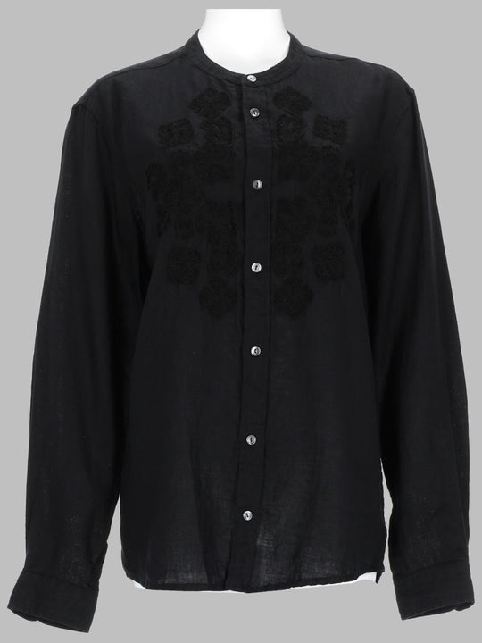 P.a.r.o.s.h. Embroidered Linen Shirt