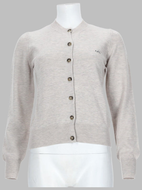 A.p.c. Cardigan In Lana