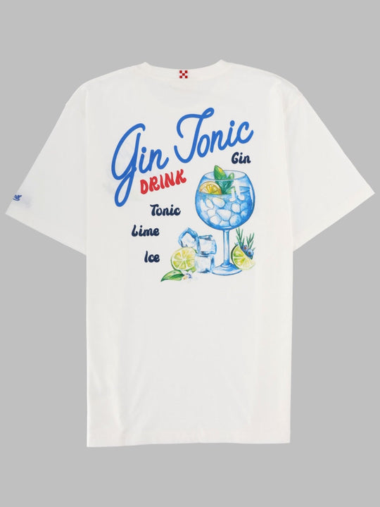 Mc2 Saint Barth T-Shirt Con Stampa