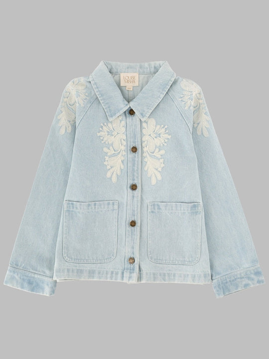 Louise Misha Giacchetto In Denim "Rafaela"