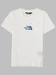 The North Face B Liquid Logo Reg Ss Tee Tnf White